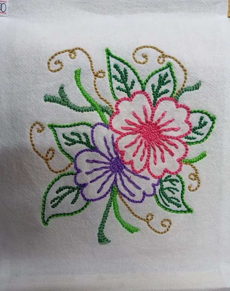 Decoración de tela bordada con diferentes diseños - 5