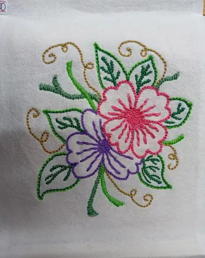 Decoración de tela bordada con diferentes diseños - miniatura 5