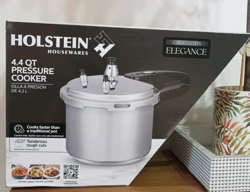 Olla a presión Holstein 4.2L acero inoxidable