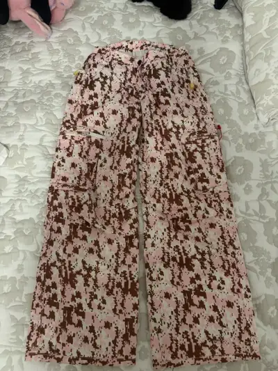 Pantalones de nieve, cargo camuflados niña - miniatura 1