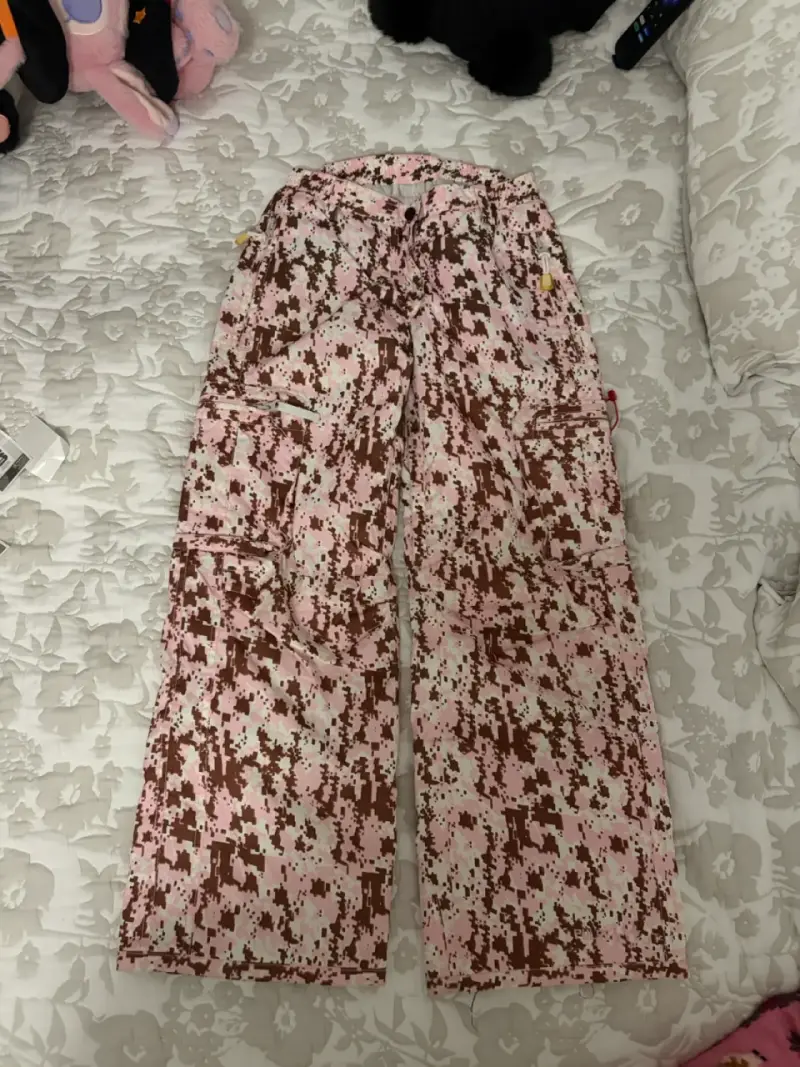 Pantalones de nieve, cargo camuflados niña - 2