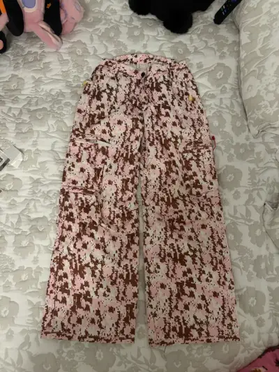 Pantalones de nieve, cargo camuflados niña - miniatura 2