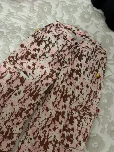 Pantalones de nieve, cargo camuflados niña - miniatura 3