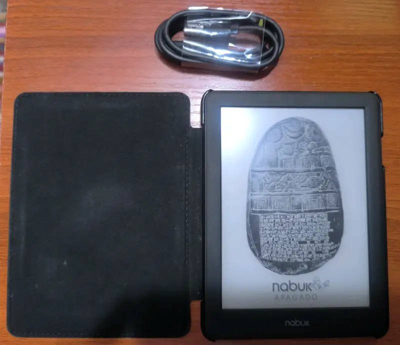E-reader Nabuk Carta UHD con funda - 2