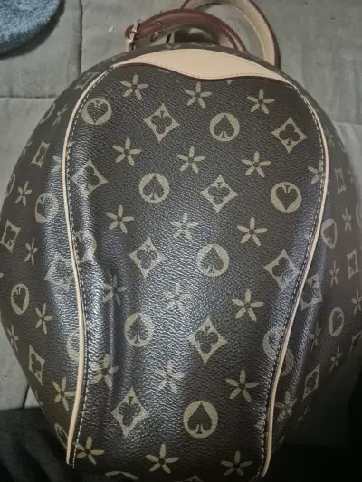 Bolso de mano con monograma  ( imitación LV ) - miniatura 1