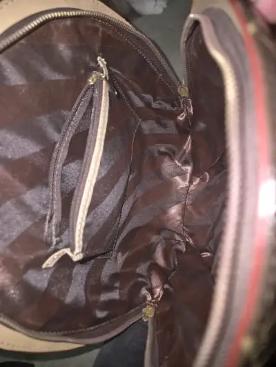 Bolso de mano con monograma  ( imitación LV ) - miniatura 3