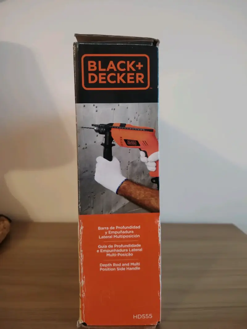 Taladro percutor Black+Decker HD555 - 3