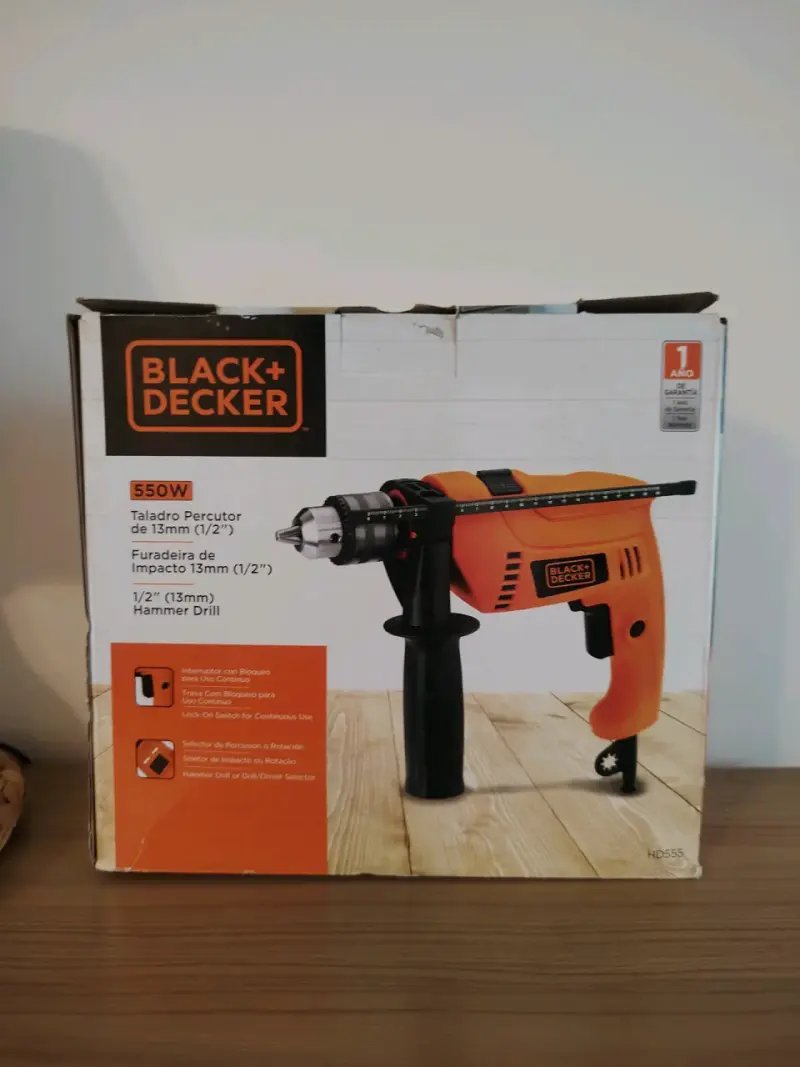 Taladro percutor Black+Decker HD555 - 4