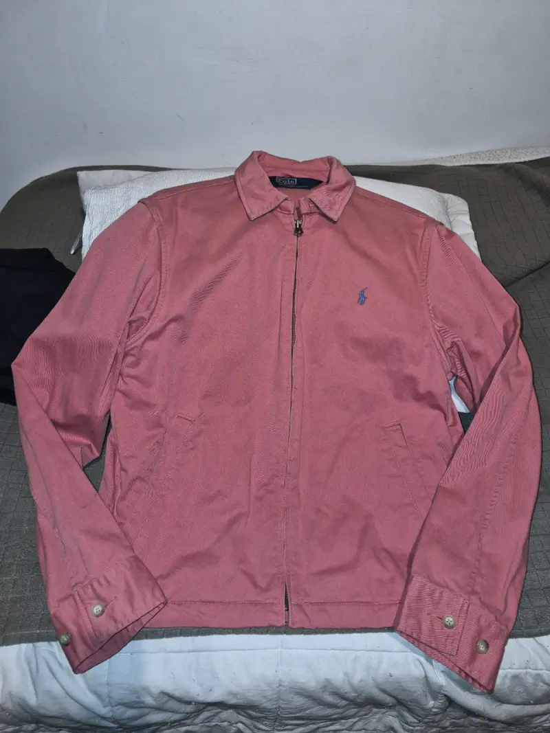 Chaqueta Polo Ralph Lauren color salmón Unisex. - 1