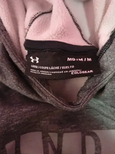Polerón gris Under Armour para niños - miniatura 3