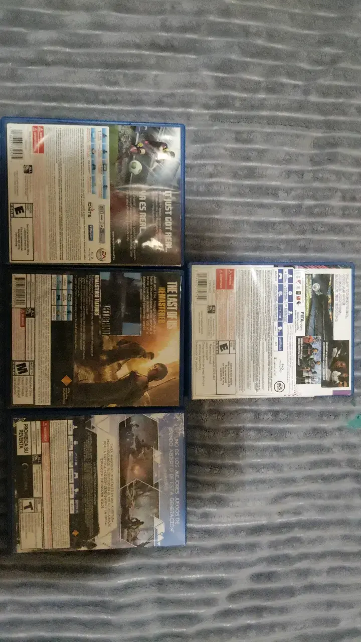 Juegos de ps4 - 5