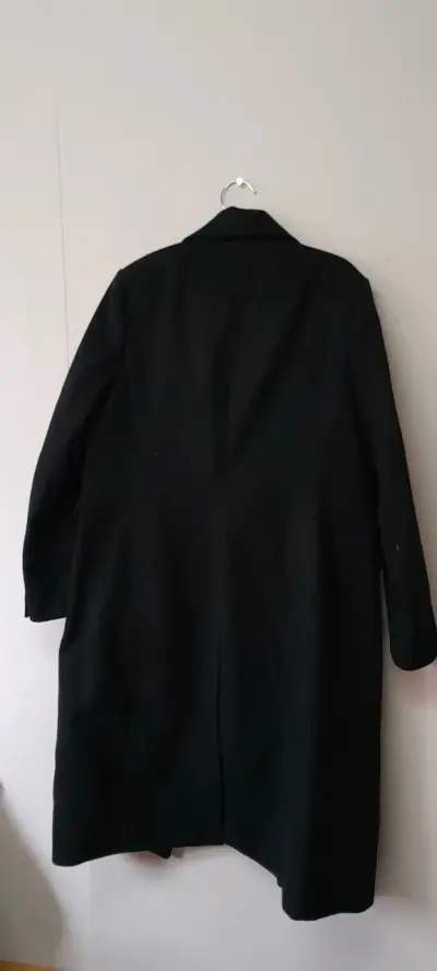 Abrigo negro elegante H&M para mujer - miniatura 5