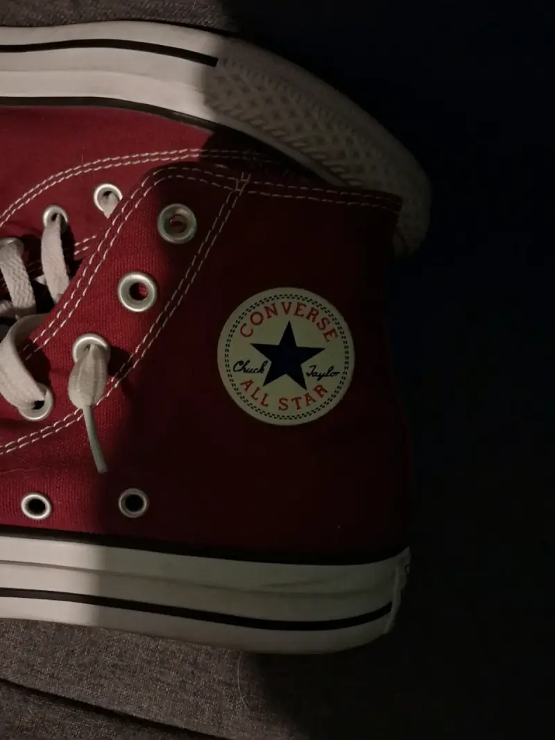 Zapatillas converse color rojo - 3