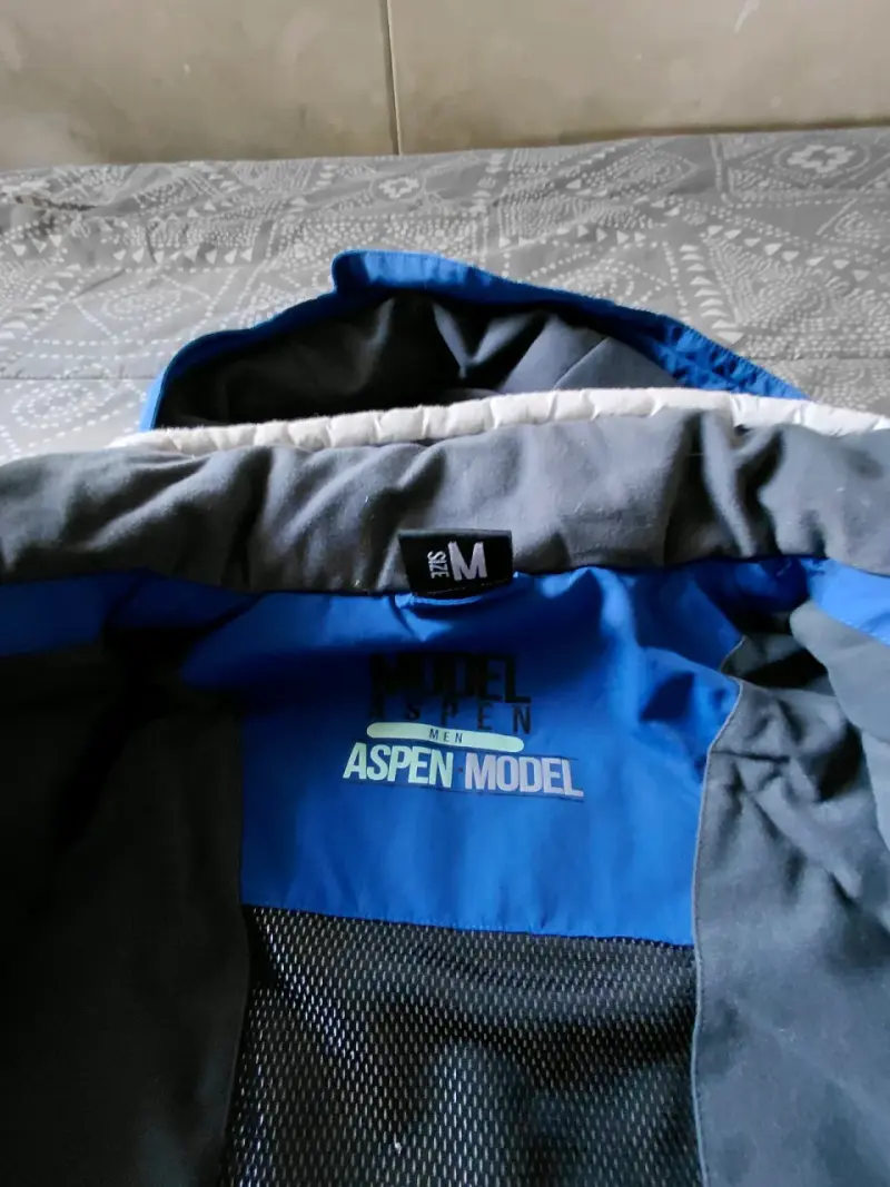 Chaqueta azul HW Hardwork impermeable - 2