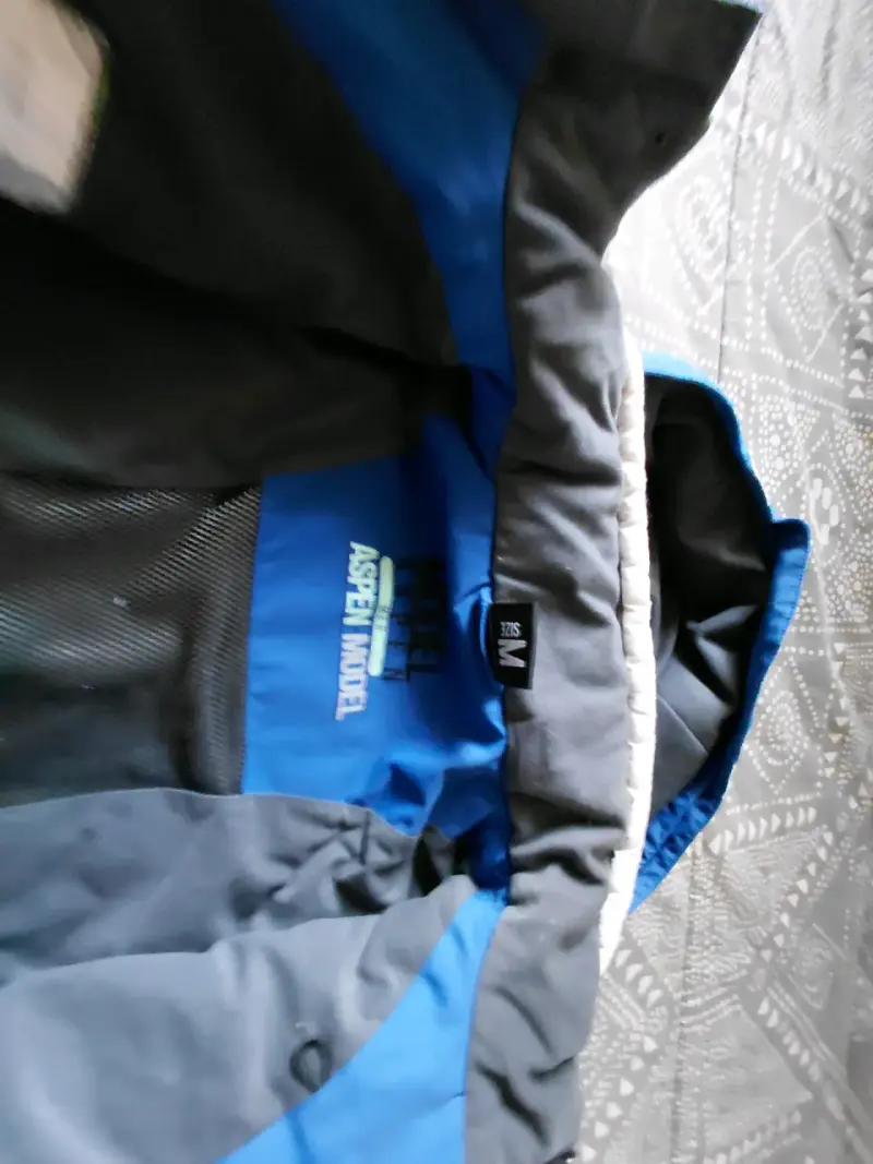 Chaqueta azul HW Hardwork impermeable - 3