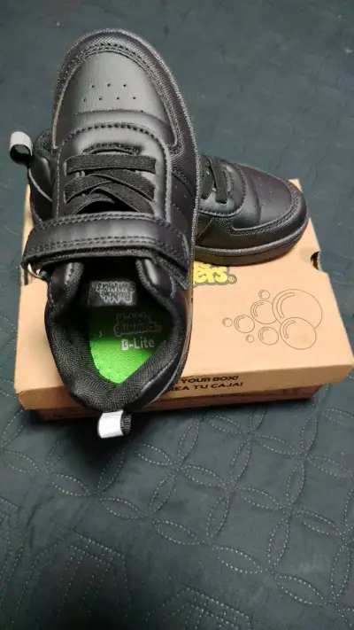 Zapatillas Bubble Gummers negras para niños - miniatura 3