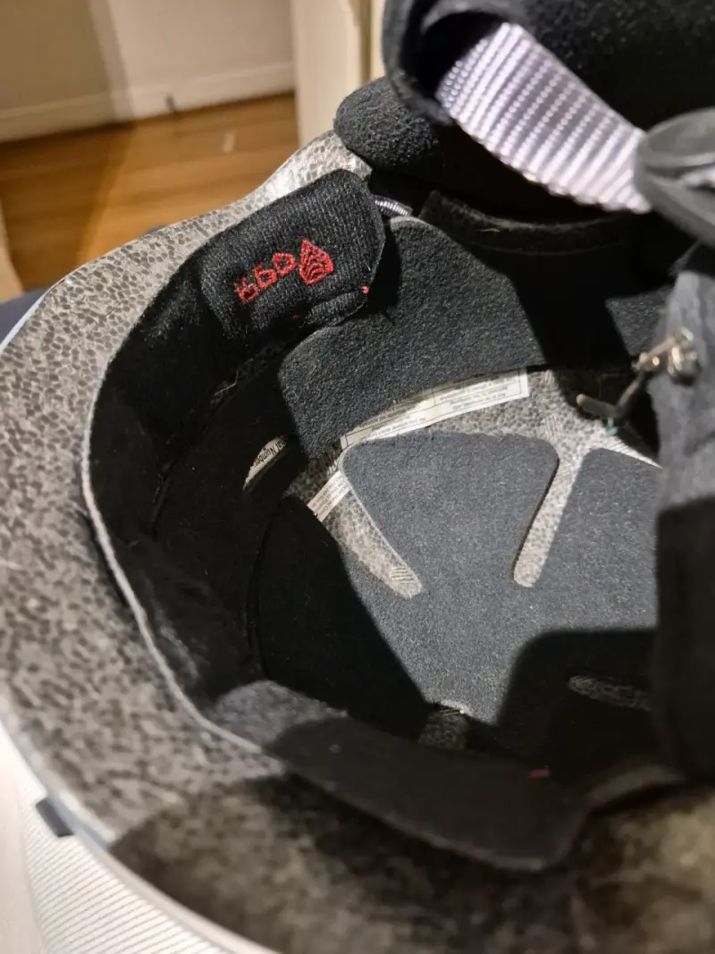 Casco de Ski gris con ajuste - 2