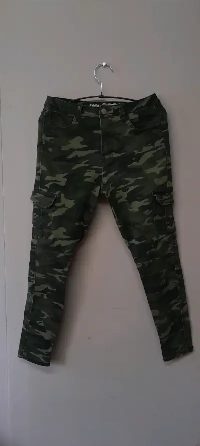 Pantalones cargo camuflados Sybilla - miniatura 1