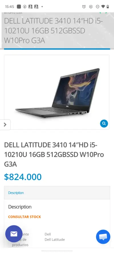Laptop Dell Latitude 3140 i5 10th 16 ram 512 ssd - miniatura 5