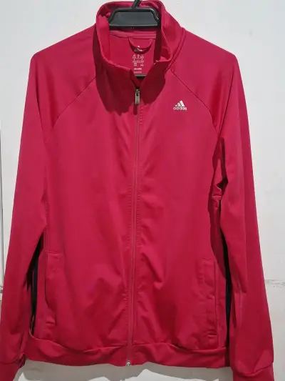 Chaqueta deportiva Adidas fucsia - miniatura 1