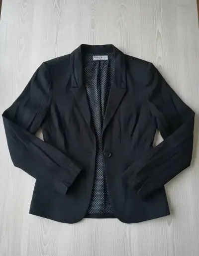Blazer negro elegante para mujer - miniatura 6
