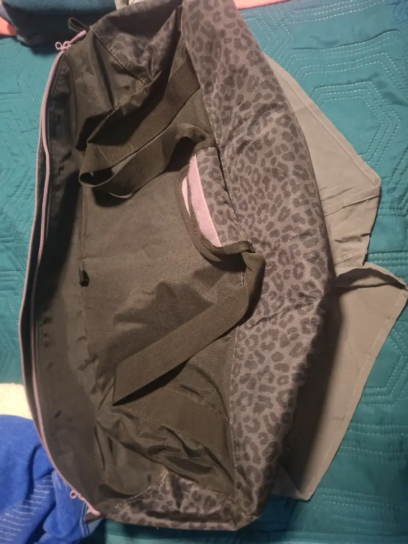 Bolso deportivo con estampado de leopardo - 2