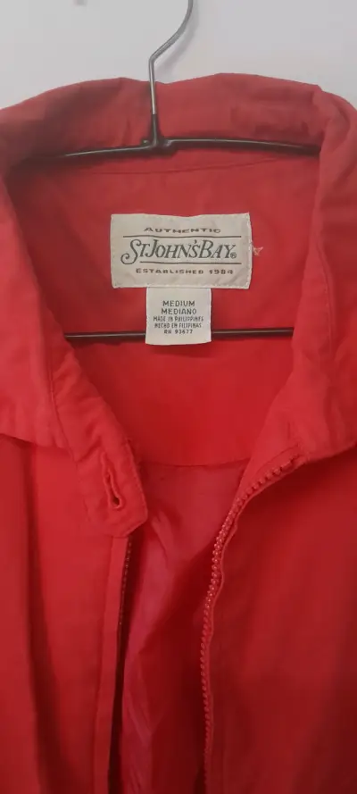 Chaqueta roja St. John's Bay para hombre - miniatura 2