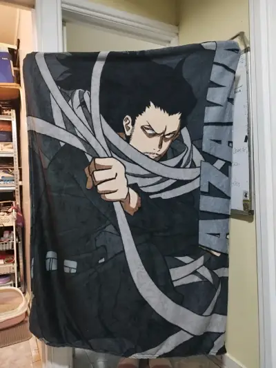 Manta de anime Aizawa My Hero Academia 106x160cm - miniatura 2