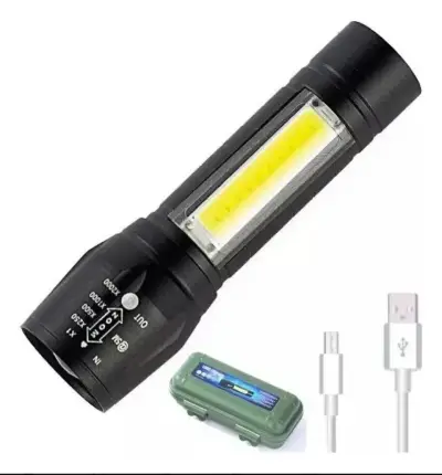 Linterna LED recargable portátil - miniatura 4