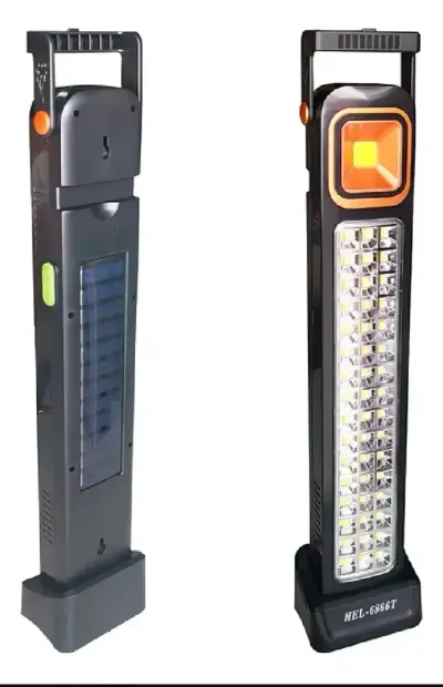 Luz emergencia  solar portátil con USB - miniatura 2
