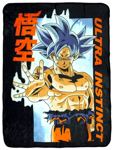 Manta de Goku Dragon Ball Z 109x160 cm - miniatura 1