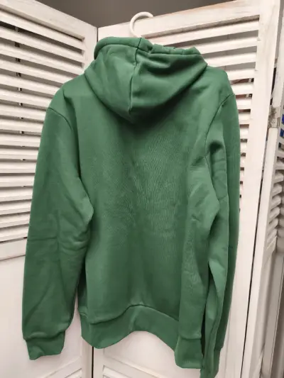 Polerón verde con capucha Lacoste - miniatura 3