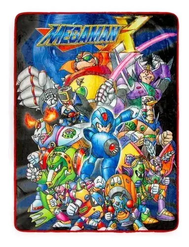 Manta Polar Megaman X 109x160cm - miniatura 1