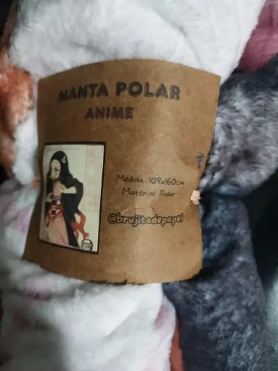 Manta Demon Slayer Nezuko Kamado 109x160cm - miniatura 3