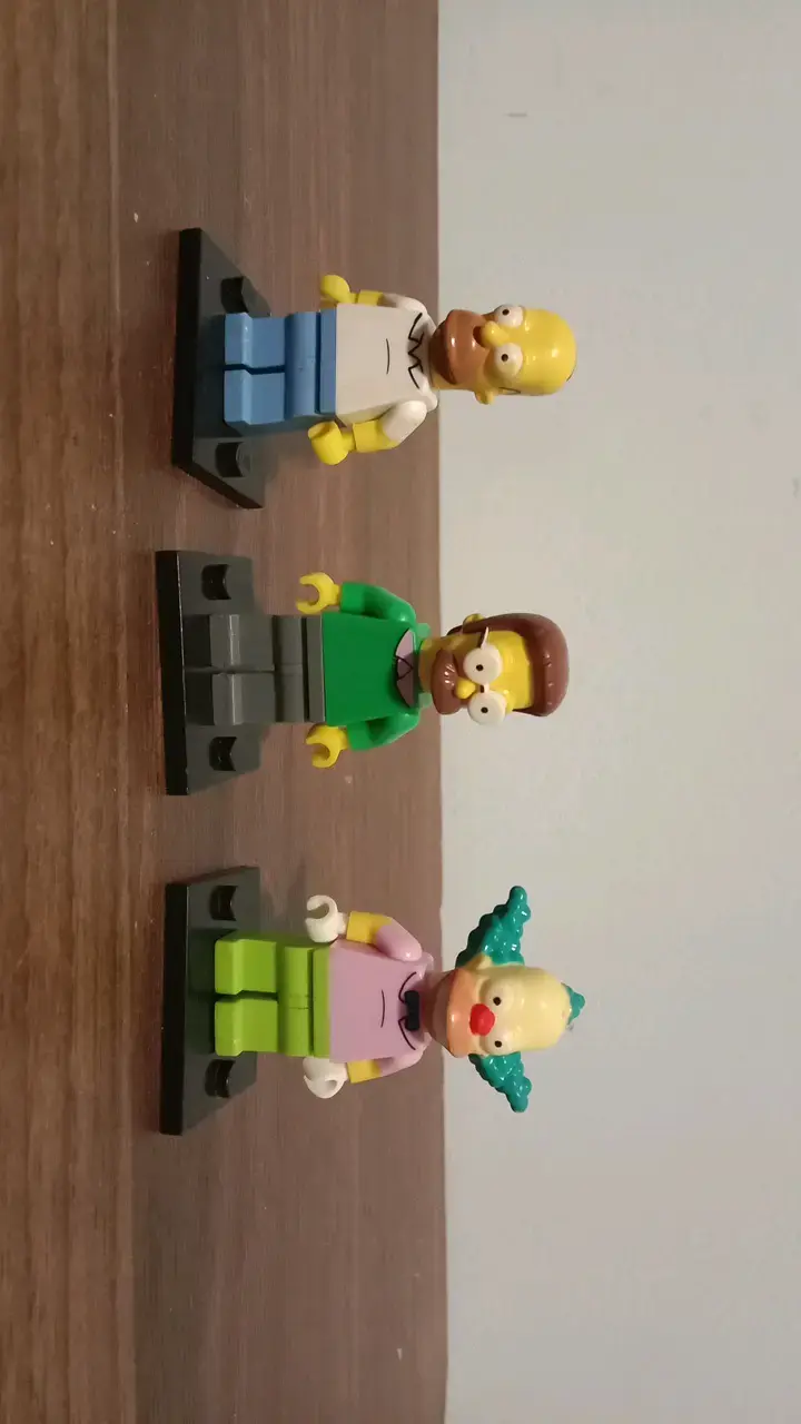 Set de figuras de colección tipo Lego The simpsons - 2