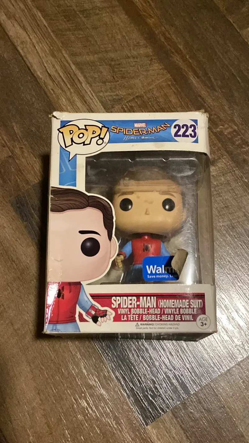 Funko Pop Spider-Man traje casero exclusivo