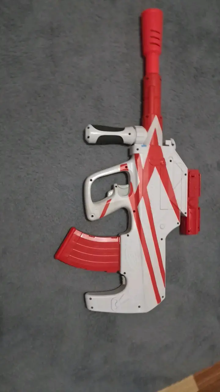 Lanzador Nerf Fortnite rojo y blanco - 2