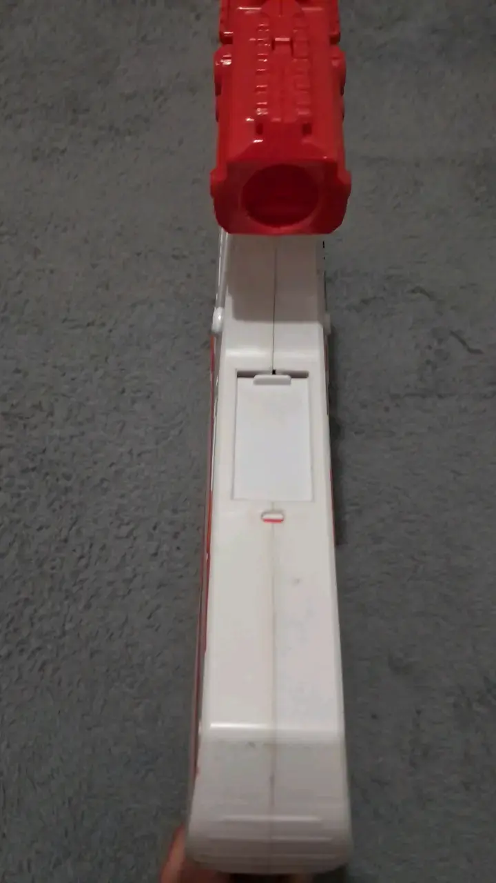 Lanzador Nerf Fortnite rojo y blanco - 4