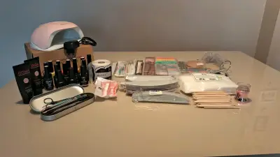 Kit completo de manicura profesional con lámpara LED - miniatura 3
