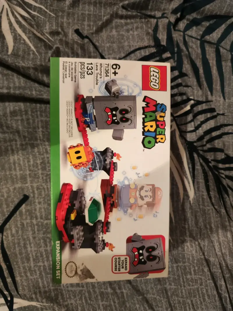 LEGO Super Mario Whomp's Lava Trouble Set - 1