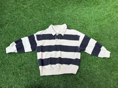 Polera de rayas manga larga para niño - miniatura 1