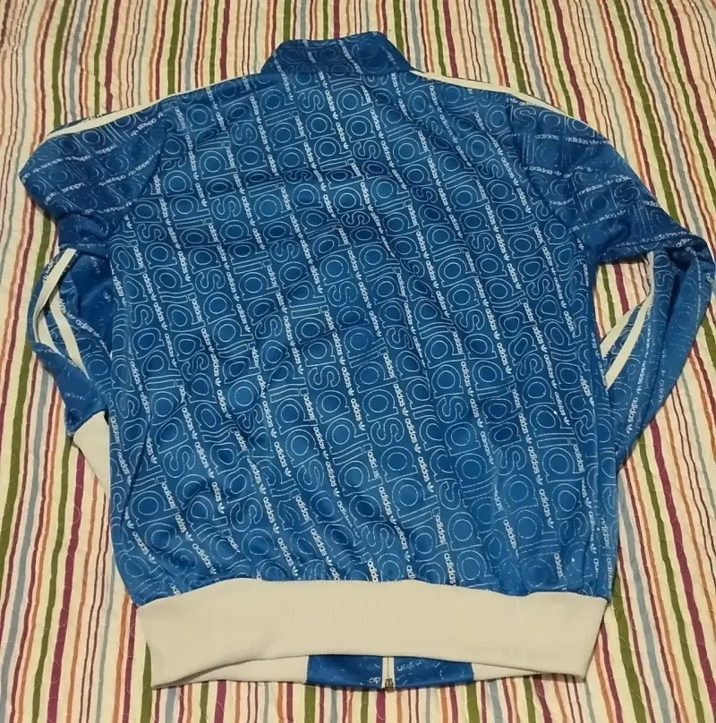 Chaqueta deportiva Adidas azul vintage - 2