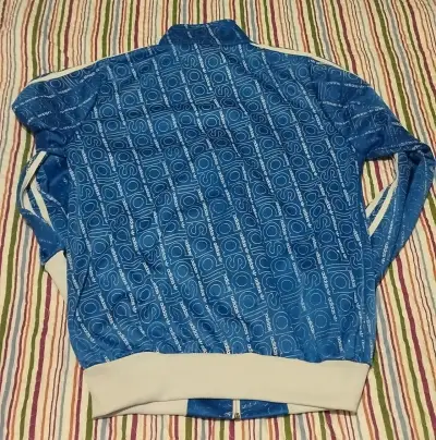 Chaqueta deportiva Adidas azul vintage - miniatura 2