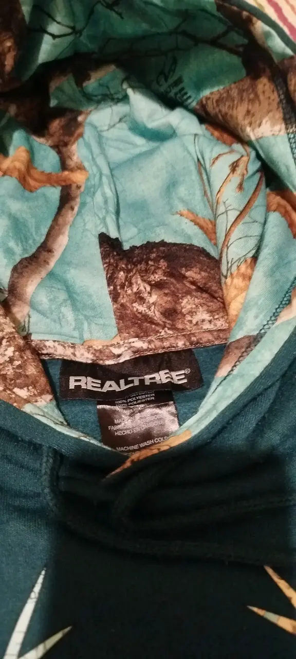 Polerón con capucha Realtree camuflado - 2