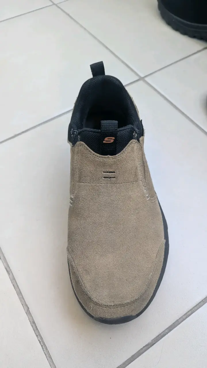 Zapatos casuales beige para hombre - 2