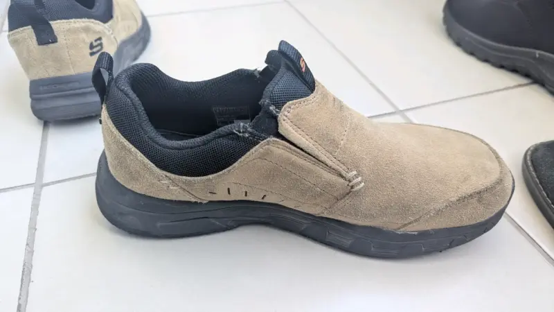 Zapatos casuales beige para hombre - 3
