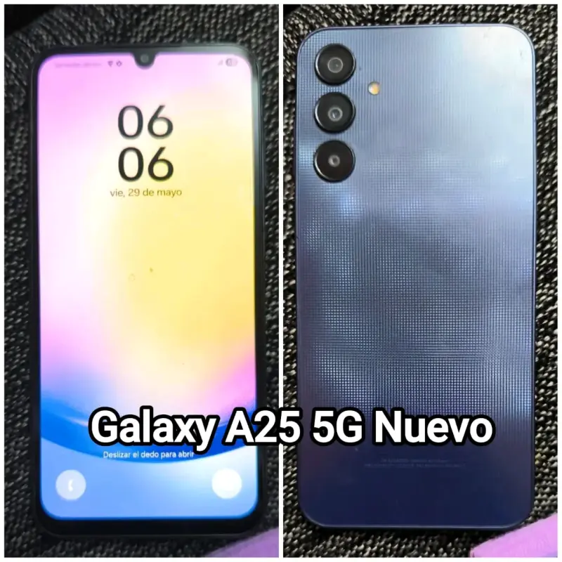 Galaxy A25 sin caja