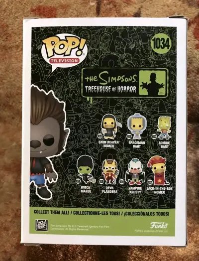 Funko Pop Simpson Werewolf Bart edición limitada - miniatura 2