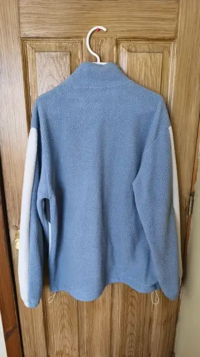 Chaqueta M polar azul y gris con cierre - miniatura 2