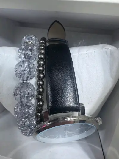 Reloj Marquis dorado con pulsera - miniatura 4